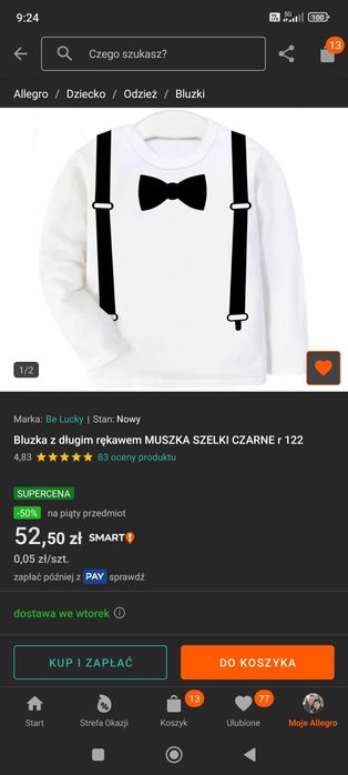 Dwa eleganckie komplety dla chłopca