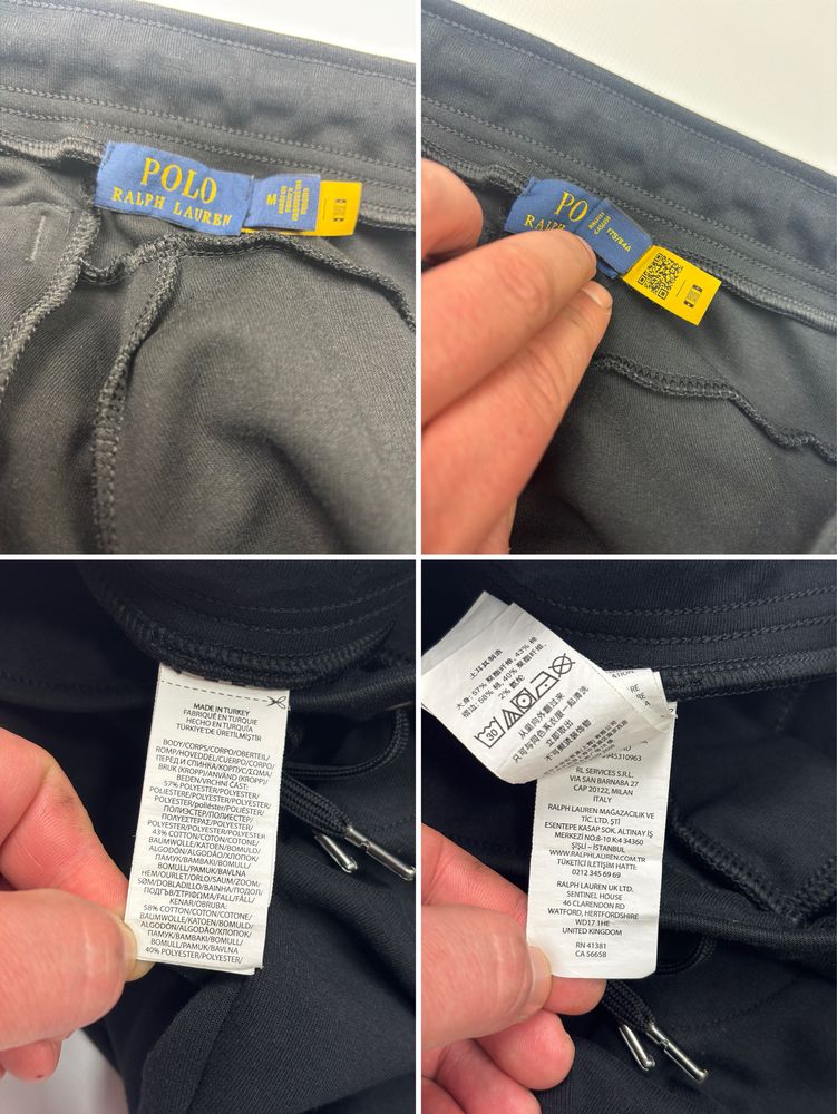 Штаны спортивные джоггеры Polo Ralph Lauren originals оригинал size M
