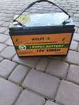 Magazyn Energii NIELFTOR LifePO4 12V 100A Kamper OffGrid