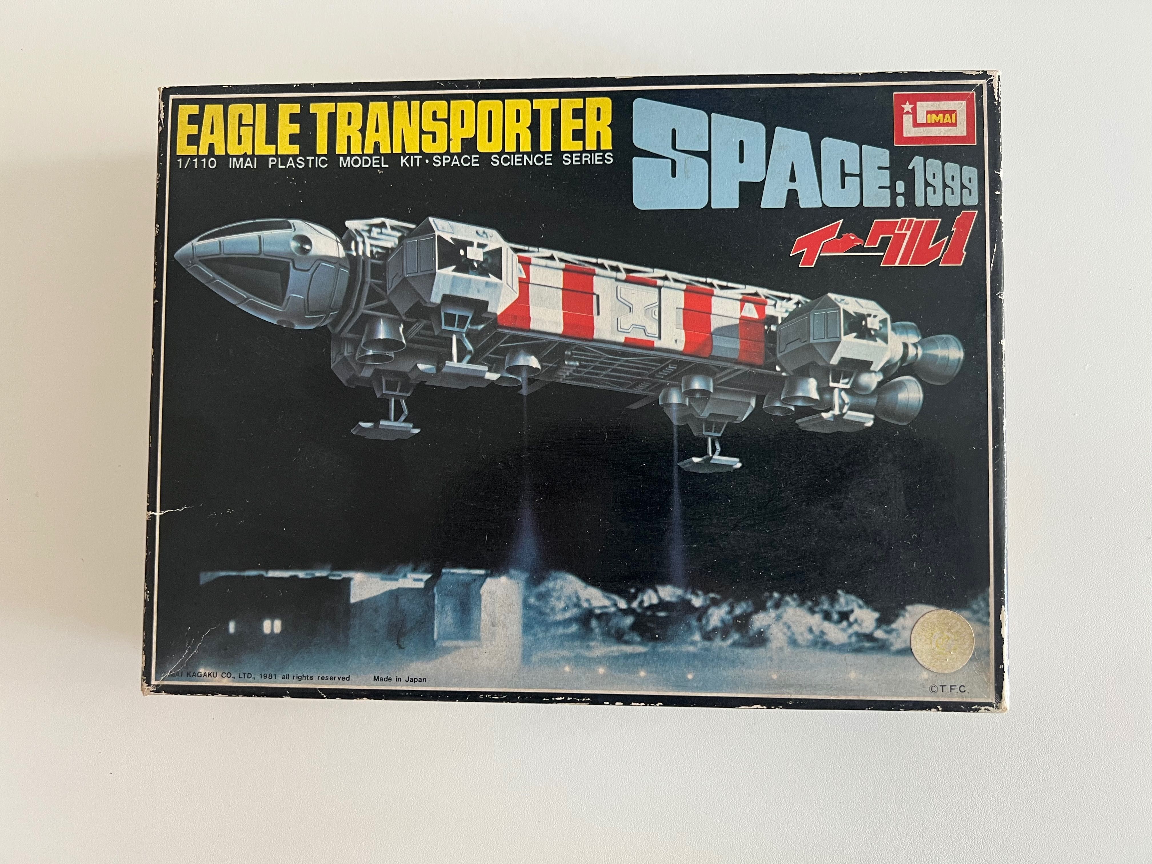 Eagle Transporter Space 1999 kit modelismo vintage