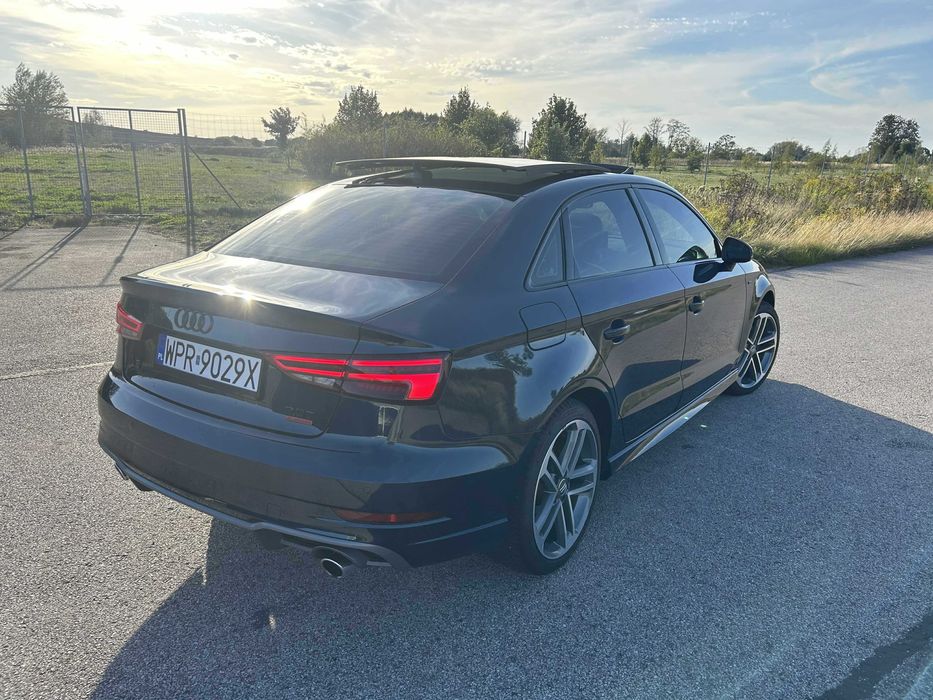 Audi A3 8V 2.0 T 224KM QUATTRO S-TRONIC S-LINE 2017R