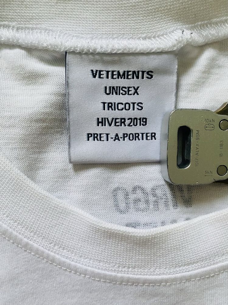 Vetements T-Shirt футболка
