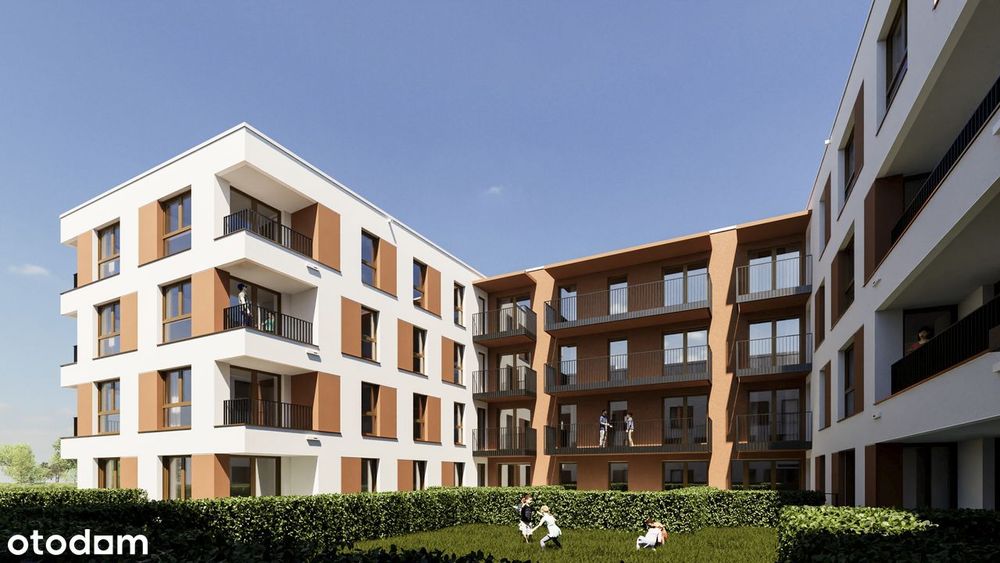 2-pokojowe mieszkanie 48m2 + balkon Bez Prowizji