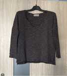 Bluzka czarna 3/4 rękaw r. S/M Zara