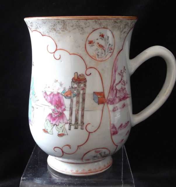 Caneca de Porcelana Chinesa Exportação
 1740-60