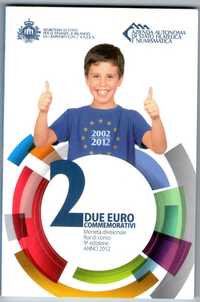 SAN MARINO 2012 - 10 Anos do Euro