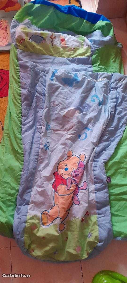 Saco cama winnie pooh first ready bag com saco para guardar