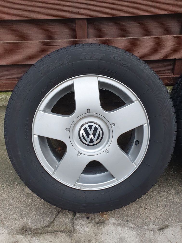 Koła VW Golf IV 15 cali 195/65R15 opony letnie 7mm/Michelin i 6mm/Sava