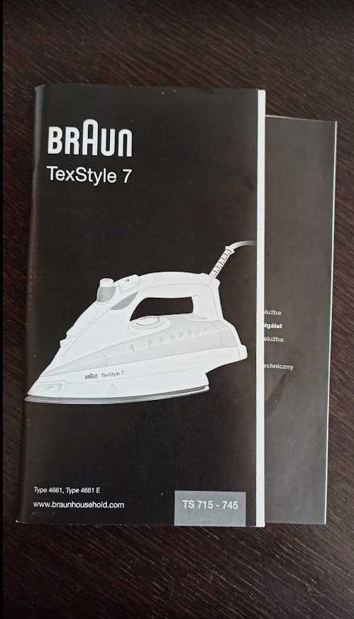 Ferro a vapor Braun TexStyle 7