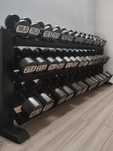 Hantle na siłownię PREMIUM M&K GYM zestaw 10-65kg + stojak