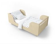 Кровать Indigo Wood Wave натуральное дерево подростковая