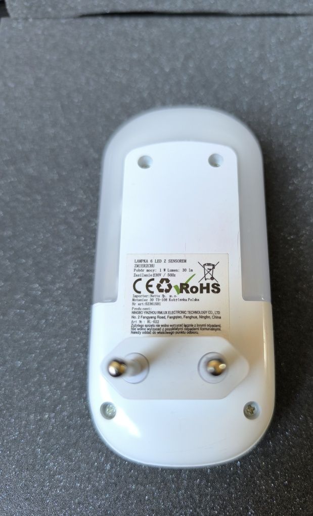 LED Lampka nocna