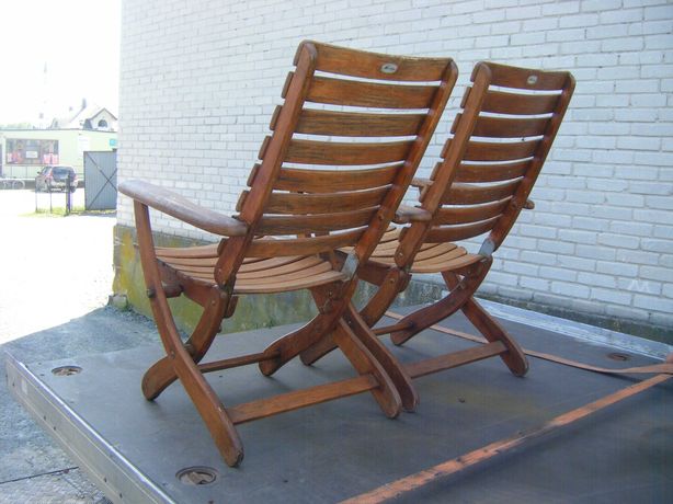 Mocne  Drewniane  ze Skandynawii Krzeslo  Krzesla Ogrodowe