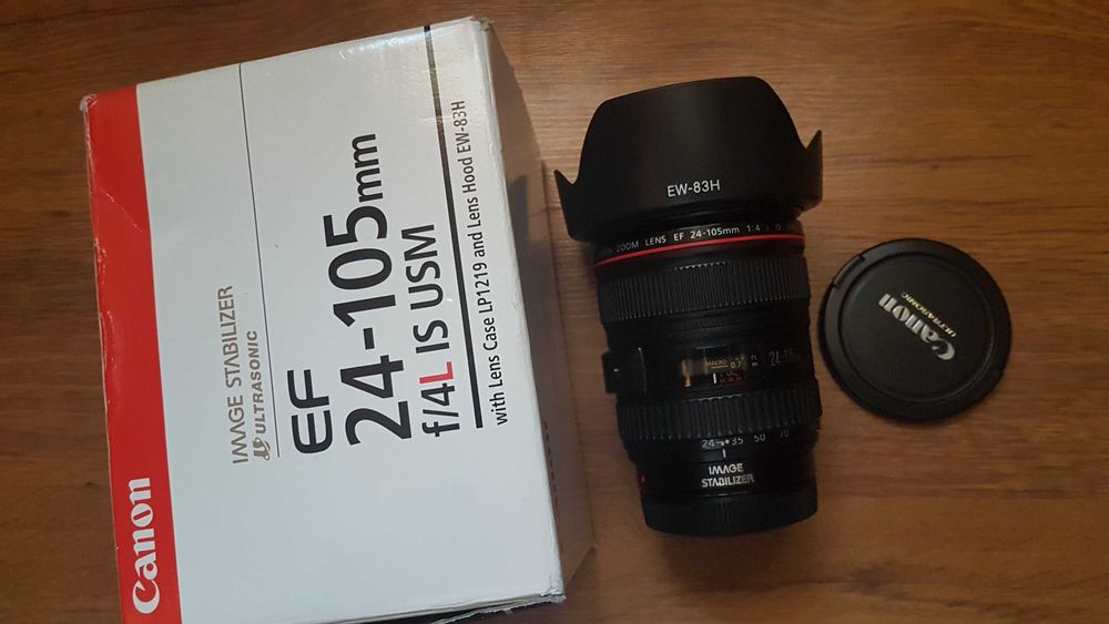 Canon EF 24-105mm f/4 L IS USM Wysyłka gratis