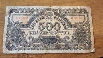 Banknot 500 zł z 1944 r