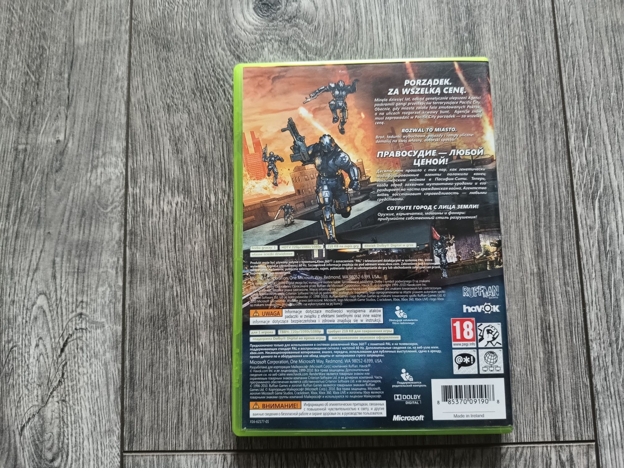 Gra Xbox 360 Crackdown 2 [Polska wersja)