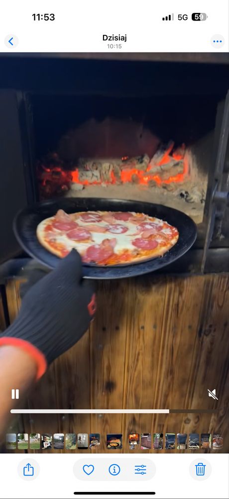 Piec do pizza grill  wedzarka 3w1