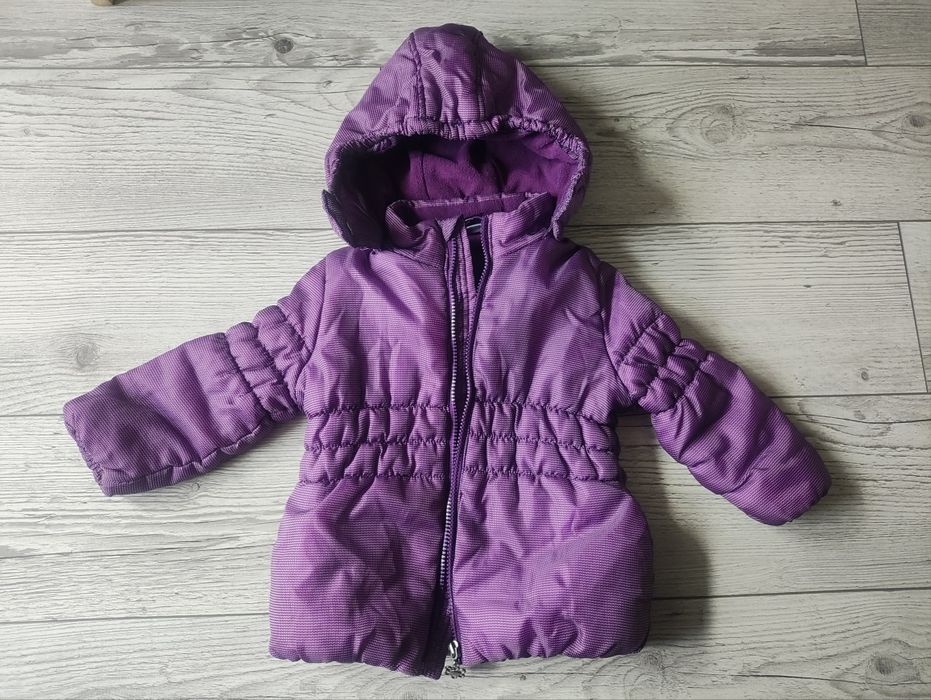Ciepła kurtka na zimę dla dziewczynki Lupilu roz. 18-24 m-ce 92