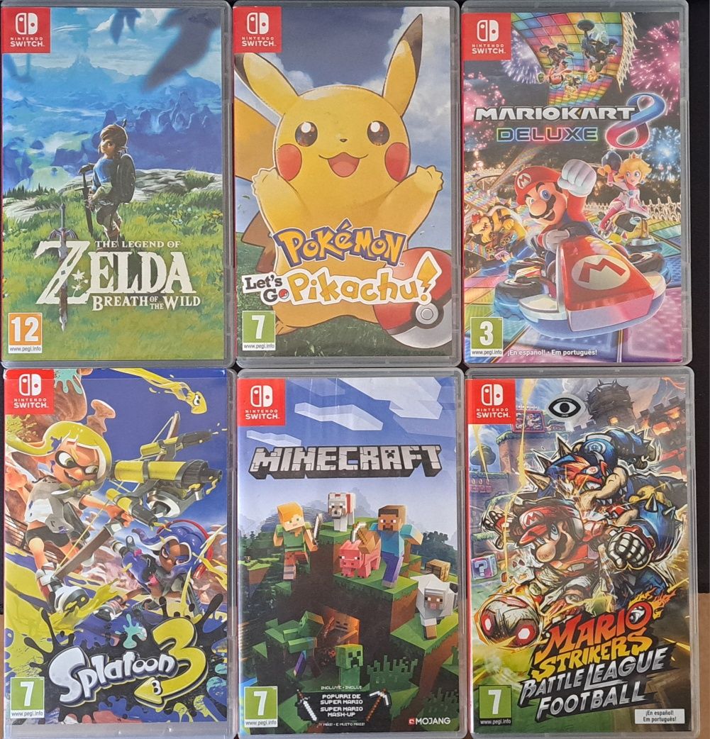 Jogos nintendo switch