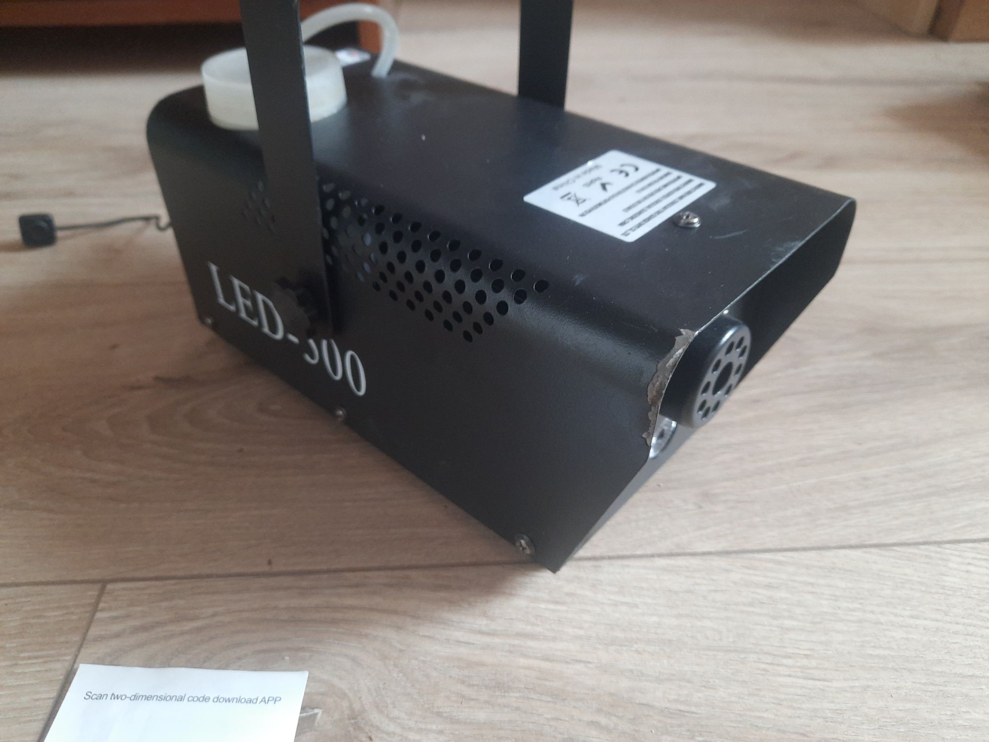 Maszyna do dymu, wytwornica dymu, dymiarka z RGB bluetooth LED 500 wat