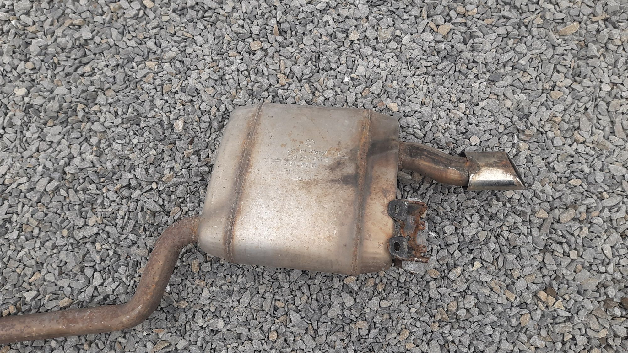 Глушник вихлопна система vw ag 561253181BA  561253611E 561253411D