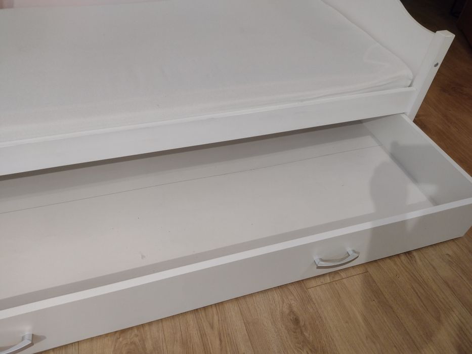 Łóżko 80x180 +materac+ szuflada+baldachim