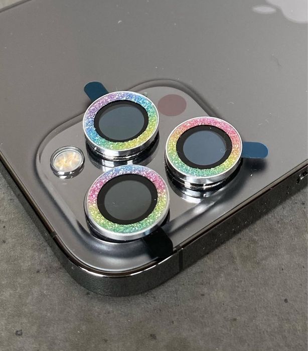 Защитные линзы на камеру для iPhone от 12 до 14 pro max
