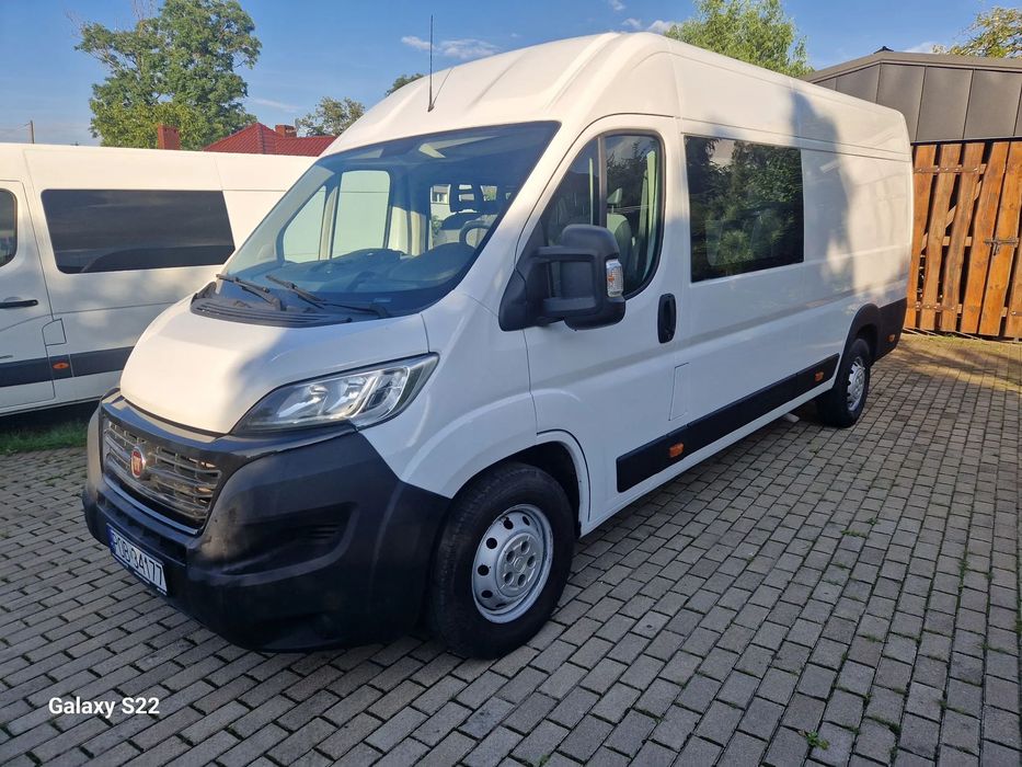 Fiat Ducato  Fiat ducato maxi 3 t hak 6 osobowy brygadowka klima