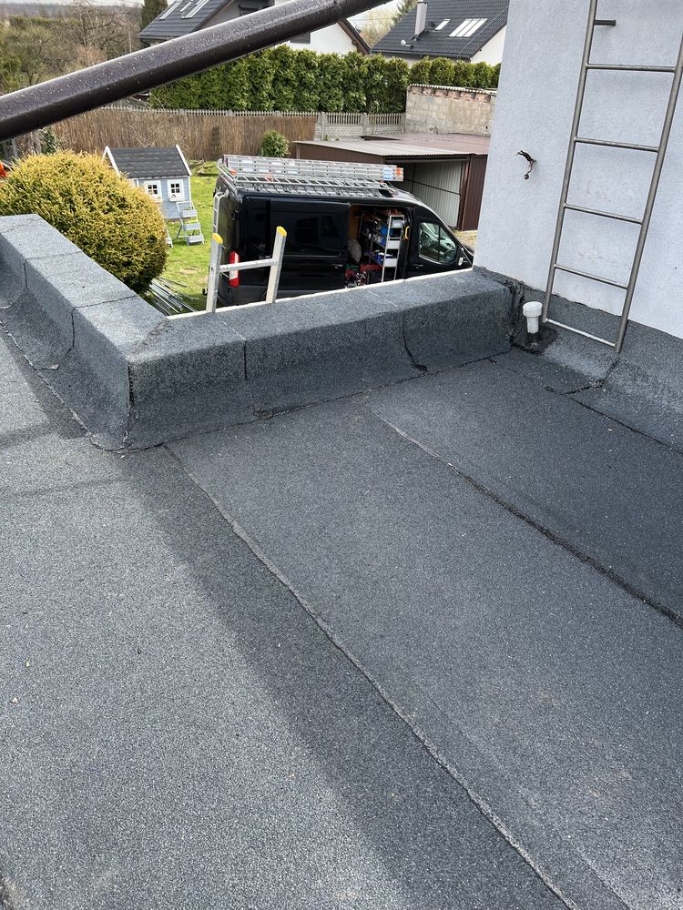 Hydroizolacje Dachy Płaskie Tarasy Epdm firestone Resitrix papa inne
