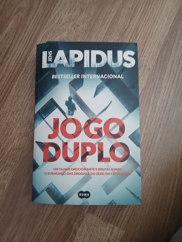 Livro " Jogo Duplo" de Jens Lapidus