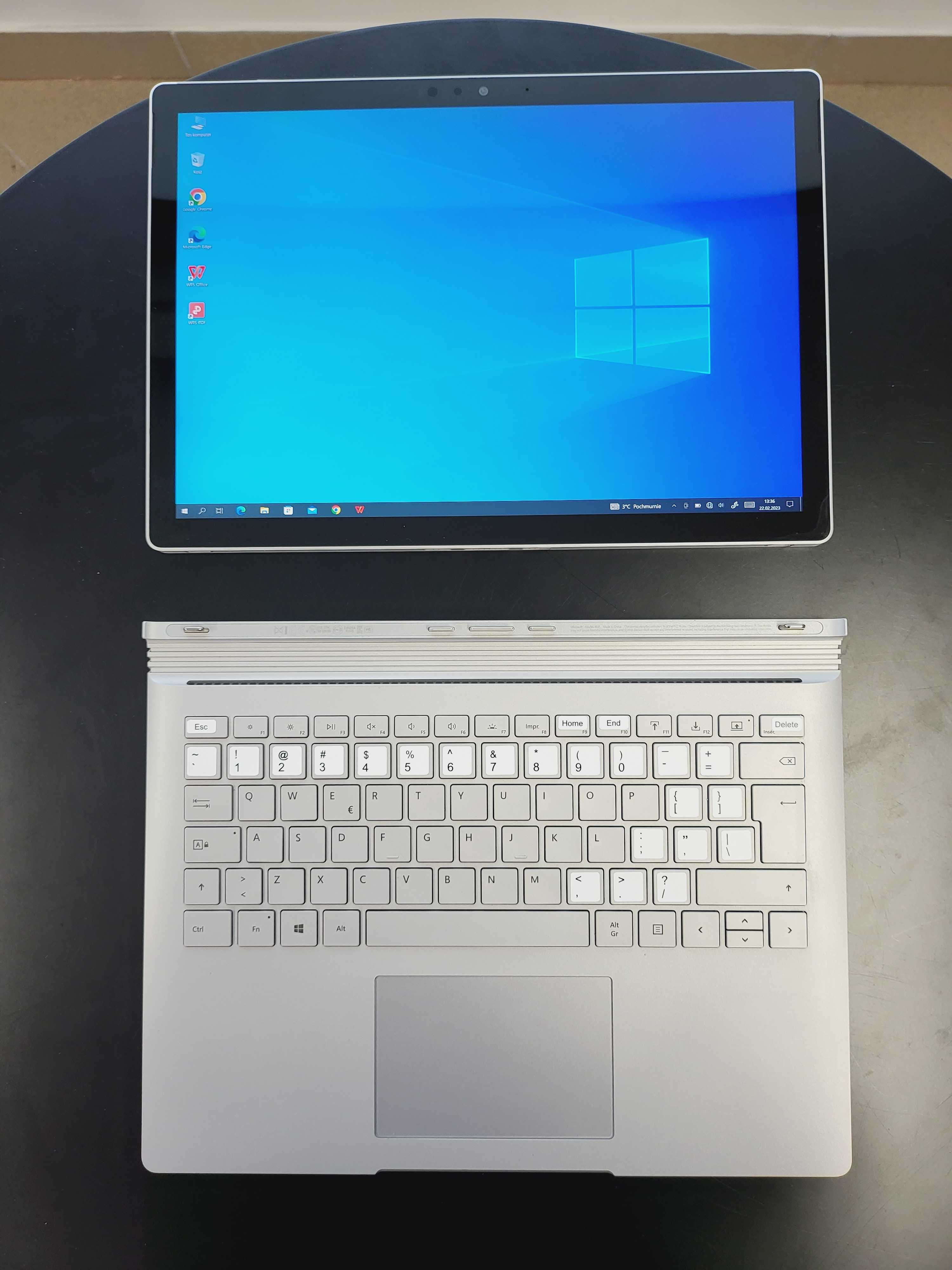 Laptop Tablet Microsoft Surface Book2 Intel core i7 16GB 512GB GTX1050