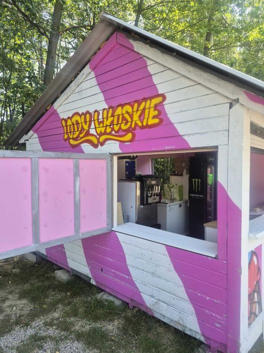 Budka gatronomiczna lody lub inne zastosowanie