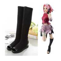 Buty wysokie Sakura Naruto Nowe rozm. 36 anime cosplay