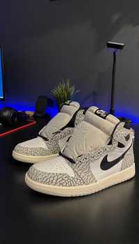 Fabrycznie Nowe Nike Jordan 1 White Cement