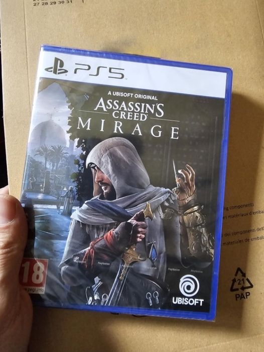 PS5 Assassin's creed Mirage novo selado