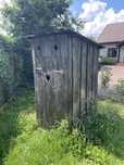 Wychodek budowlany WC toaleta latryna