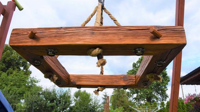 Ręcznie robiona Stylowa lampa Stare drewno Loft
