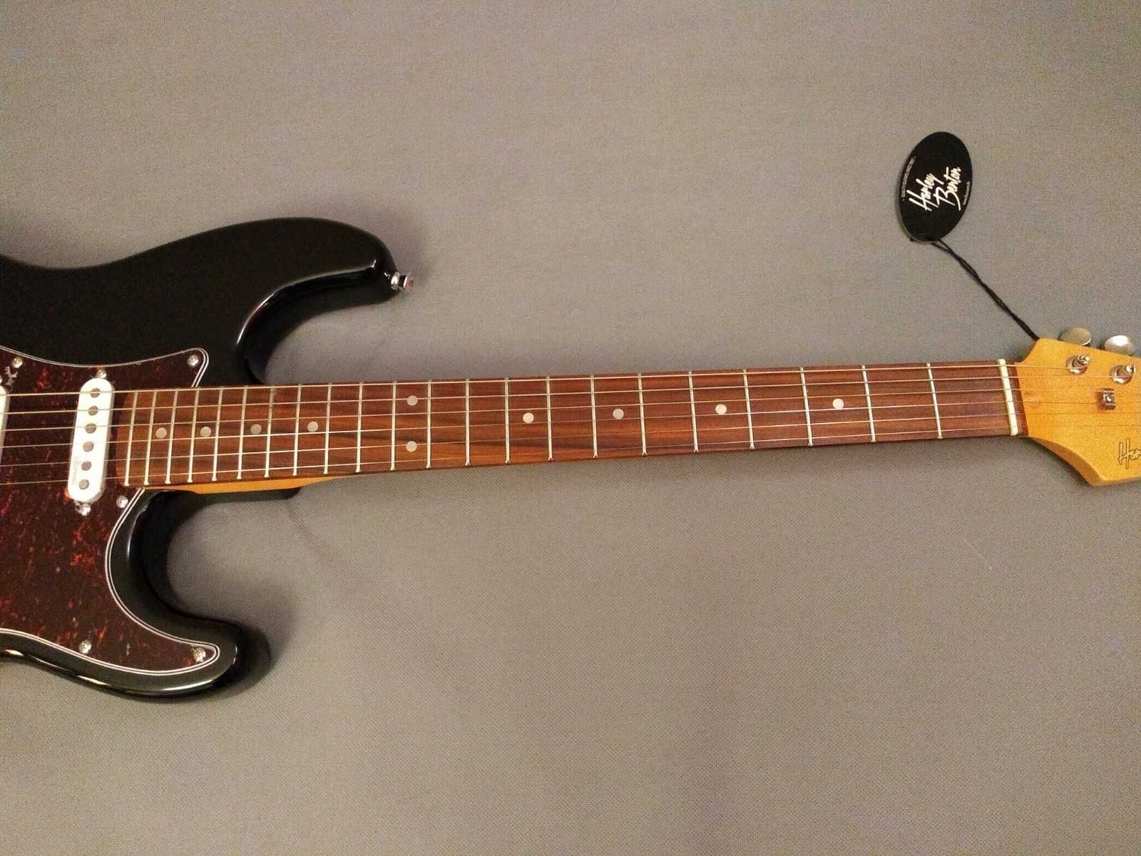 Gitara elektryczna Harley Benton ST-62 Black Vintage-typ Stratocaster