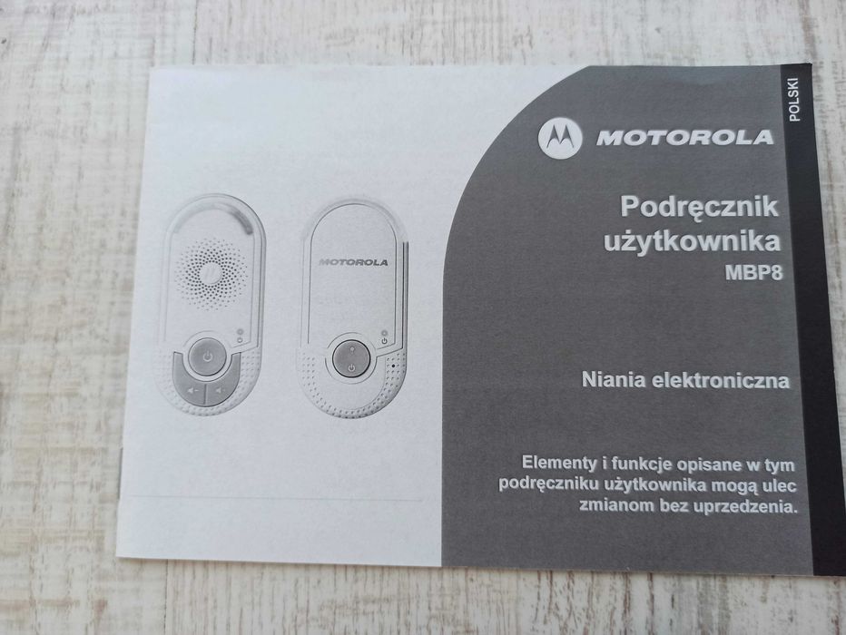 Niania cyfrowa audio Motorola