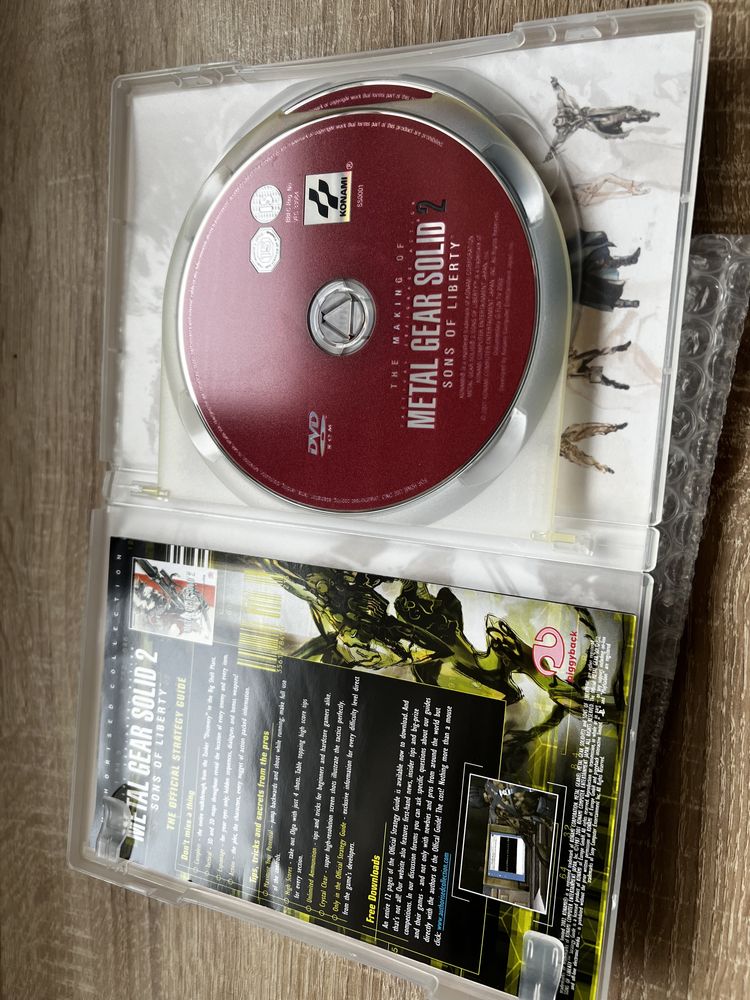 Metal Gear solid 2 sons of liberty . PlayStation 2