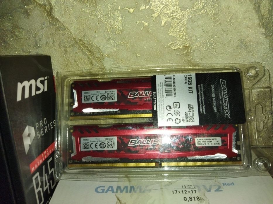 Комплект Ryzen 5 3600 MSI B450 16Gb DDR4 + кулер!