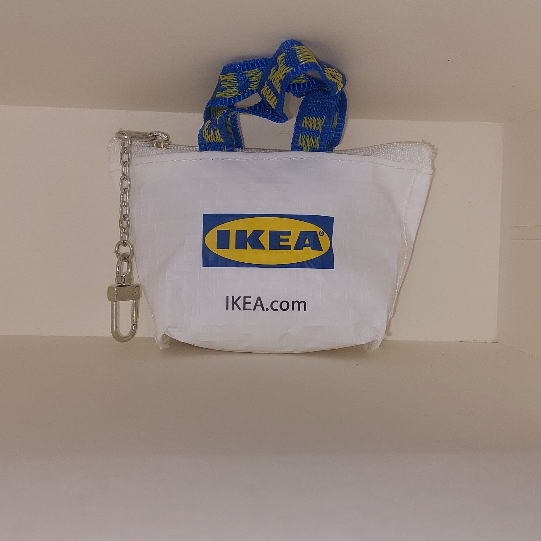 1zł Wysyłka Breloczek Portfelik na zamek IKEA saszetka 3w1 TorebkaMini