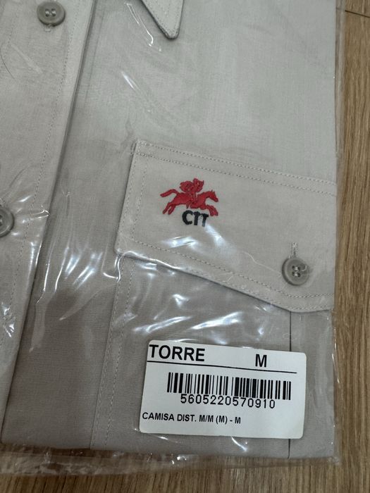 Camisa de manga curta Vintage selada dos CTT