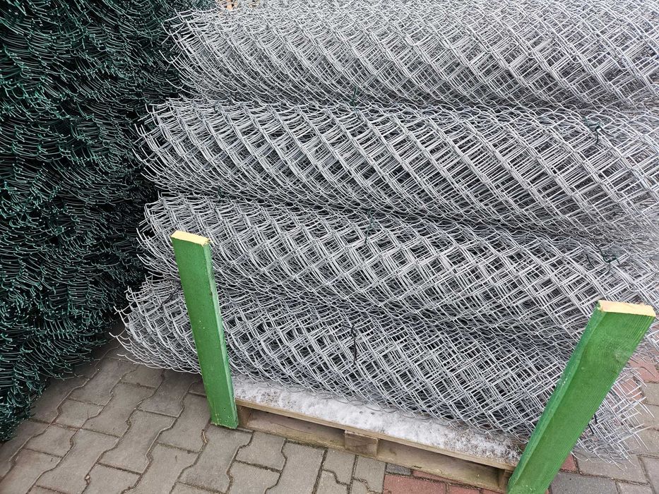 Siatka Ogrodzeniowa Ocynkowana Ogrodzenie 3 mm h.150 cm PRODUCENT