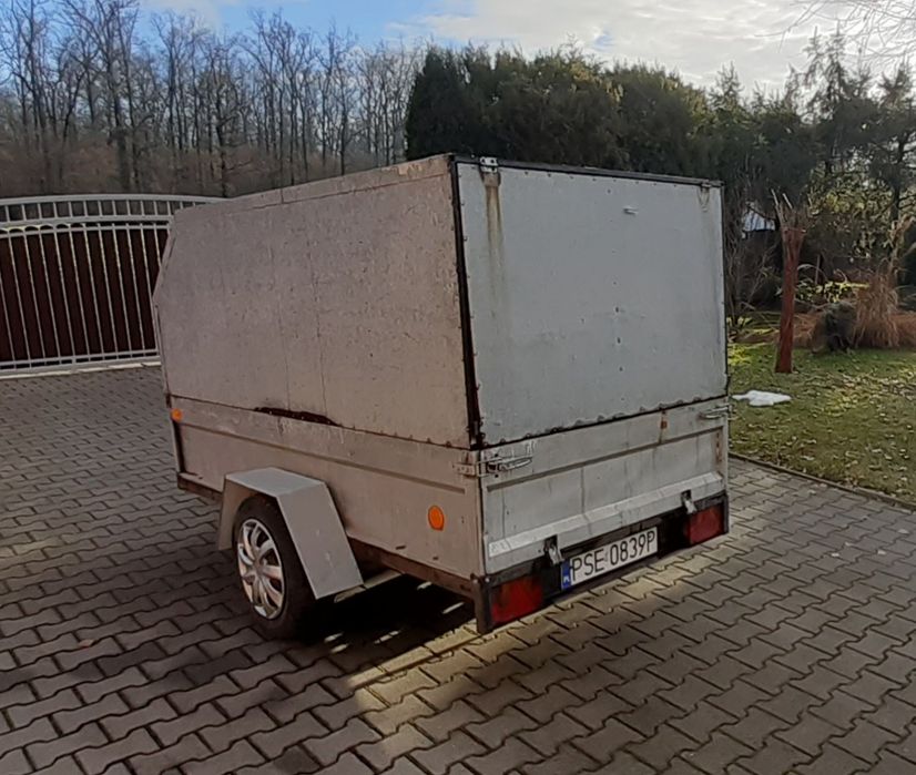 Przyczepka samochodowa lekka SAM przyczepa jednoosiowa