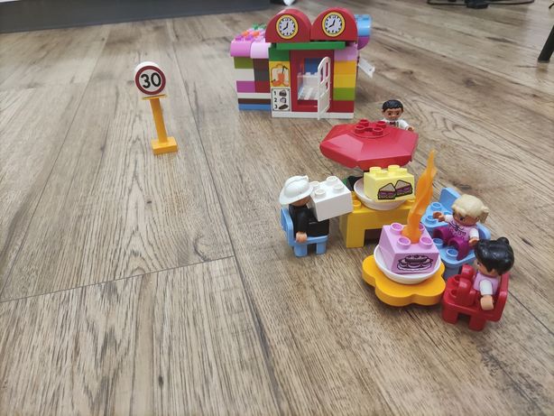 LEGO Duplo, kawiarnia, cukiernia, sklep, market. Klocki.