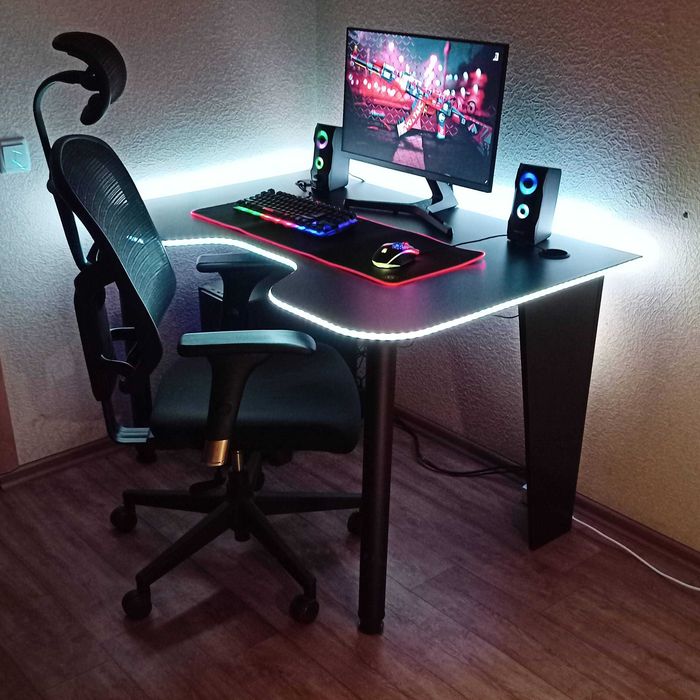 Стол Геймерский. «Доставка 0 грн» Ігровий Комп'ютерний офісний стіл.