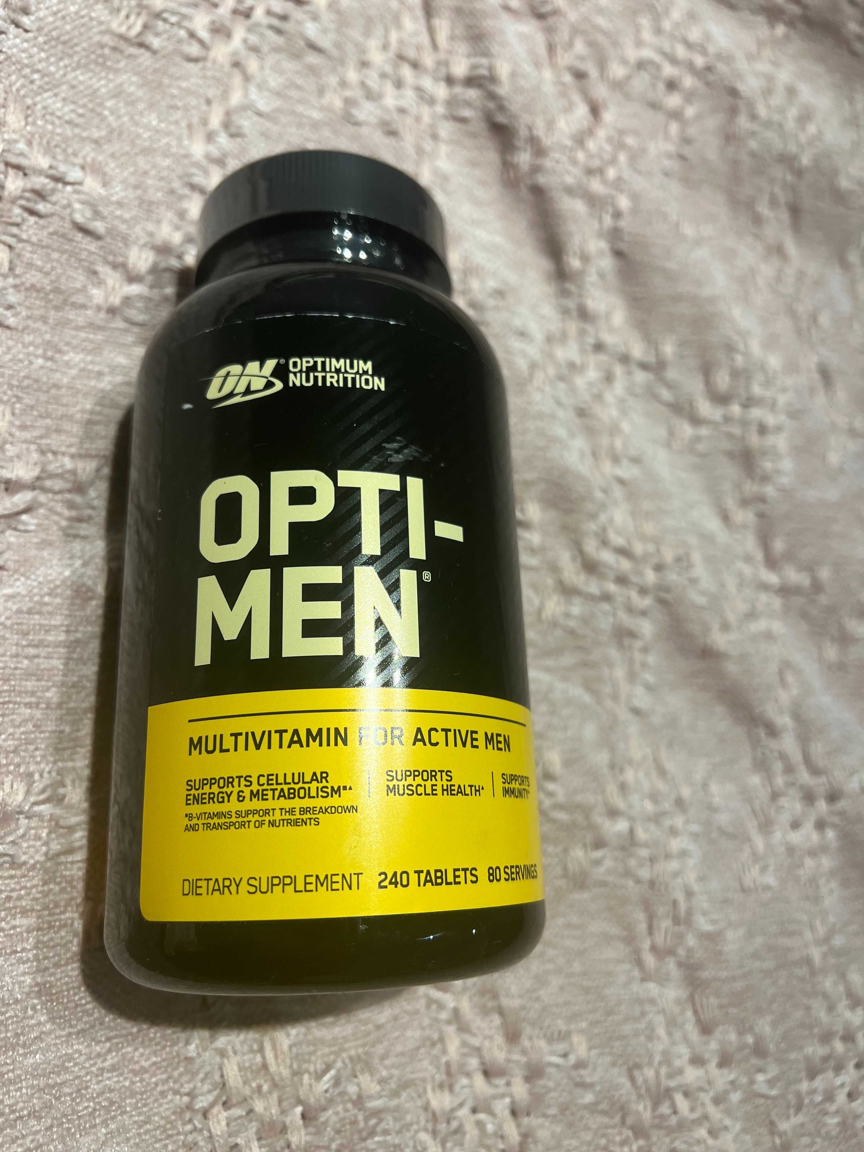 Вітаміни Optimum Nutrition Opti-Men. 240 капсул. Оригінал зі США