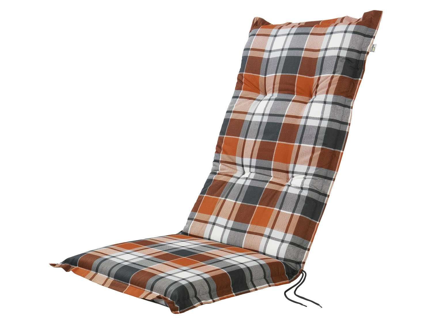 LIVARNO home Poduszka na krzesło z wysokim oparciem 120 x 50 x 8 cm