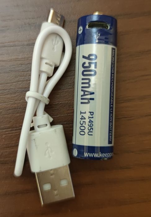 Lampka Latarka Nicron N7 nowa zestaw naświetlacz edc akumulator